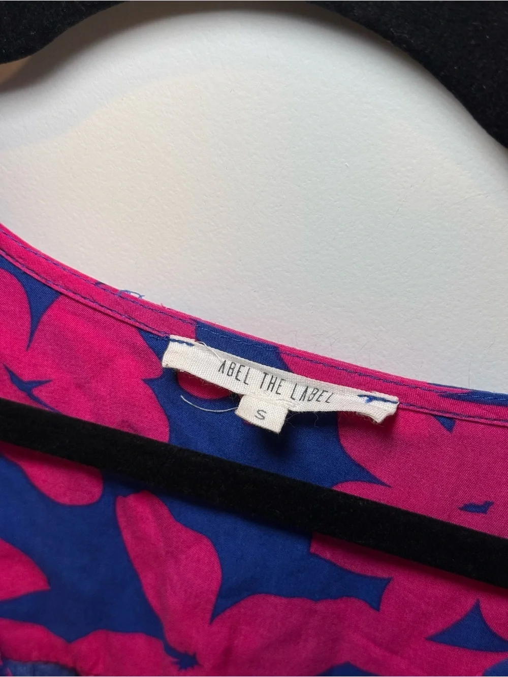 Abel the Label Tropical Floral Smocked Midi Dress Small - Picture 4 of 4